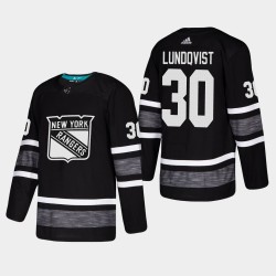New York Rangers Henrik Lundqvist 30 Black 2019 All-Star Adidas NHL Jersey Authentic