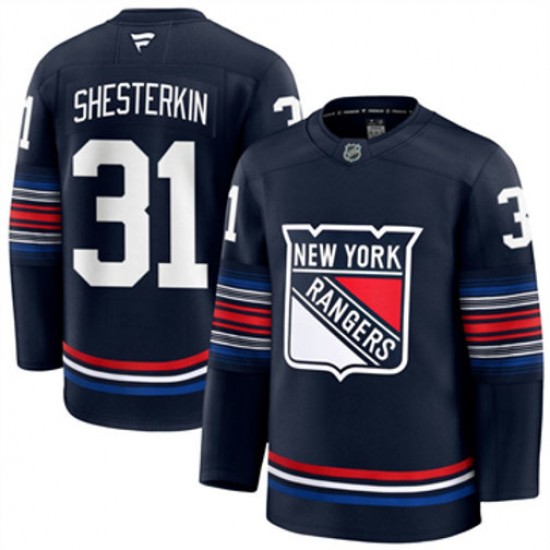 New York Rangers Igor Shesterkin 31 Fanatics 2024-2025 Third NHL Jersey Authentic