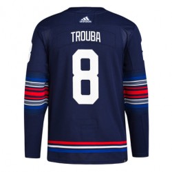 New York Rangers Jacob Trouba 8 Adidas Third NHL Jersey Authentic