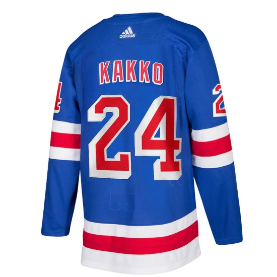 New York Rangers Kaapo Kakko 24 Adidas Home Blue NHL Jersey Authentic