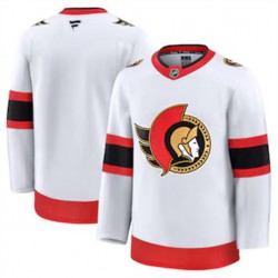 Ottawa Senators Blank Fanatics 2024-2025 Away White NHL Jersey Authentic