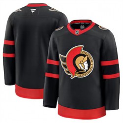 Ottawa Senators Blank Fanatics 2024-2025 Home Black NHL Jersey Authentic
