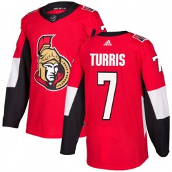 Ottawa Senators Kyle Turris 7 2017-18 Adidas Red NHL Jersey Authentic