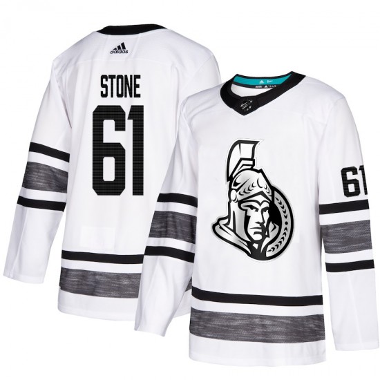 Ottawa Senators Mark Stone 61 White 2019 All-Star Adidas NHL Jersey Authentic