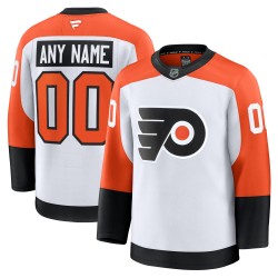 Philadelphia Flyers Custom Fanatics 2024-2025 Away White NHL Jersey Authentic