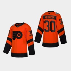 Philadelphia Flyers Michal Neuvirth 30 Adidas 2019 Stadium Series NHL Jersey Authentic