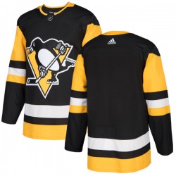 Pittsburgh Penguins Blank 2017-18 Adidas Black NHL Jersey Authentic
