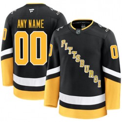 Pittsburgh Penguins Blank Fanatics 2024-2025 Third Black NHL Jersey Authentic