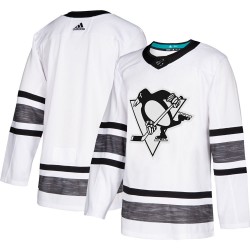 Pittsburgh Penguins Blank White 2019 All-Star Adidas NHL Jersey Authentic