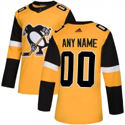 Pittsburgh Penguins Custom Alternate Adidas Authentic 2018-19 NHL Jersey