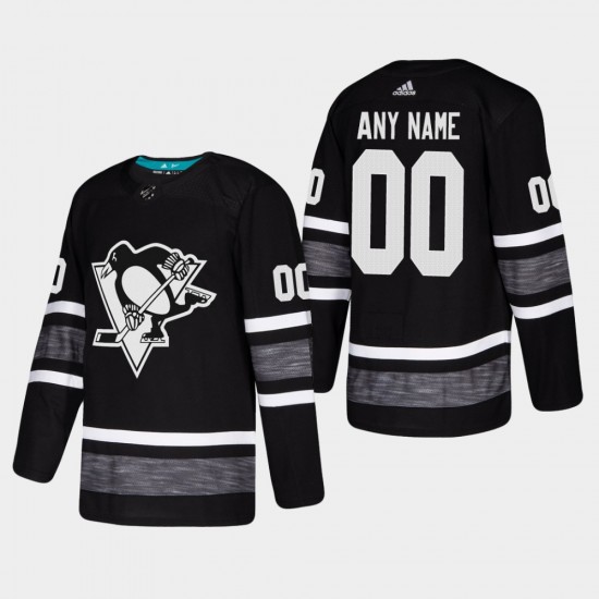 Pittsburgh Penguins Custom Black 2019 All-Star Adidas NHL Jersey Authentic