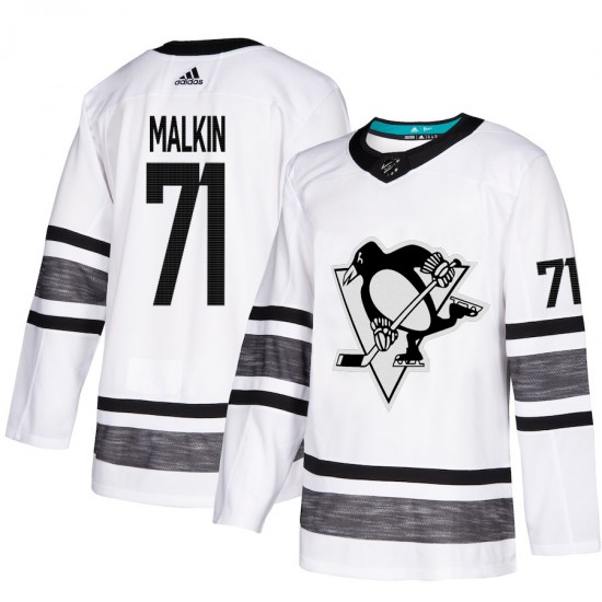 Pittsburgh Penguins Evgeni Malkin 71 White 2019 All-Star Adidas NHL Jersey Authentic