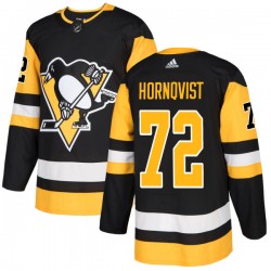 Pittsburgh Penguins Patric Hornqvist 72 2017-18 Adidas Black NHL Jersey Authentic