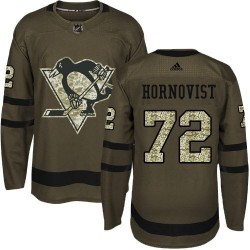 Pittsburgh Penguins Patric Hornqvist 72 2017-18 Adidas Camo Green NHL Jersey Authentic