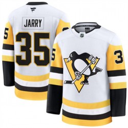 Pittsburgh Penguins Tristan Jarry 35 Fanatics 2024-2025 Away White NHL Jersey Authentic