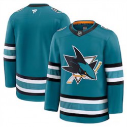 San Jose Sharks Blank Fanatics 2024-2025 Home NHL Jersey Authentic
