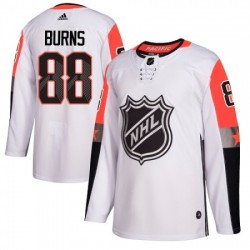San Jose Sharks Brent Burns 88 2018 All-Star Pacific Division White Adidas NHL Jersey Authentic
