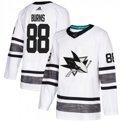 San Jose Sharks Brent Burns 88 White 2019 All-Star Adidas NHL Jersey Authentic
