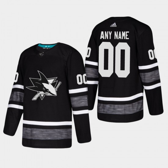 San Jose Sharks Custom Black 2019 All-Star Adidas NHL Jersey Authentic