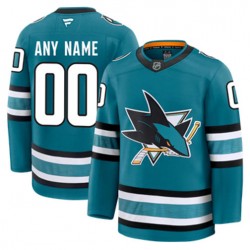 San Jose Sharks Custom Fanatics 2024-2025 Home NHL Jersey Authentic