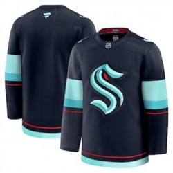 Seattle Kraken Blank Fanatics 2024-2025 Home NHL Jersey Authentic