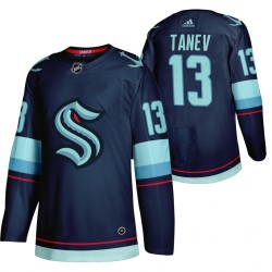 Seattle Kraken Brandon Tanev 13 2021-22 Navy NHL Jersey Authentic