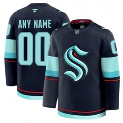 Seattle Kraken Custom Fanatics 2024-2025 Home NHL Jersey Authentic