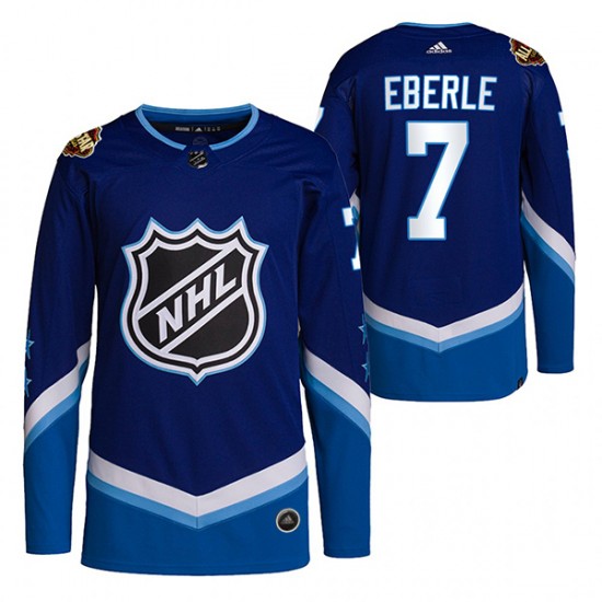 Seattle Kraken Jordan Eberle 7 2022 All-Star Blue NHL Jersey Authentic