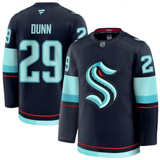 Seattle Kraken Vince Dunn 29 Fanatics 2024-2025 Home NHL Jersey Authentic