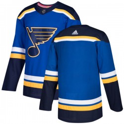 St. Louis Blues Blank 2017-18 Adidas Blue NHL Jersey Authentic