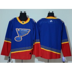 St. Louis Blues Blank Adidas 90s Heritage NHL Jersey Authentic