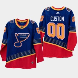 St. Louis Blues Custom Adidas 90s Heritage NHL Jersey Authentic