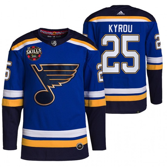 St. Louis Blues Jordan Kyrou 25 2022 All-Star Skills NHL Jersey Authentic