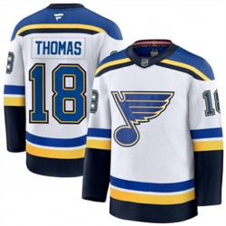 St. Louis Blues Robert Thomas 18 Fanatics 2024-2025 Away White NHL Jersey Authentic
