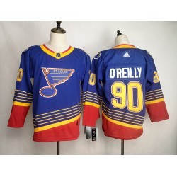 St. Louis Blues Ryan O'Reilly 90 Adidas 90s Heritage NHL Jersey Authentic