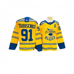 St. Louis Blues Vladimir Tarasenko 91 Adidas 2022-2023 Reverse Retro Yellow NHL Jersey Authentic