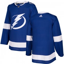 Tampa Bay Lightning Blank 2017-18 Adidas Blue NHL Jersey Authentic