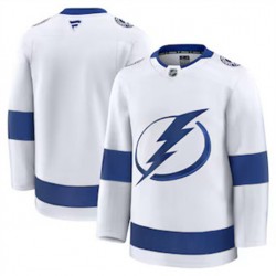 Tampa Bay Lightning Blank Fanatics 2024-2025 Away White NHL Jersey Authentic