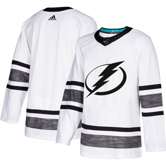 Tampa Bay Lightning Blank White 2019 All-Star Adidas NHL Jersey Authentic