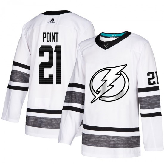 Tampa Bay Lightning Brayden Point 21 White 2019 All-Star Adidas NHL Jersey Authentic