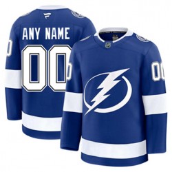 Tampa Bay Lightning Custom Fanatics 2024-2025 Home NHL Jersey Authentic