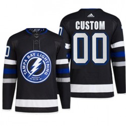 Tampa Bay Lightning Custom Fanatics 2024-2025 Third NHL Jersey Authentic