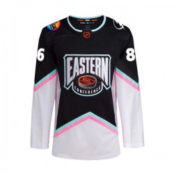 Tampa Bay Lightning Nikita Kucherov 86 2023 All-Star Adidas Black NHL Jersey Authentic