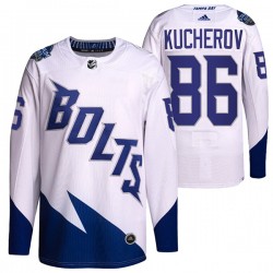 Tampa Bay Lightning Nikita Kucherov 86 Adidas 2022 Stadium Series NHL Jersey Authentic