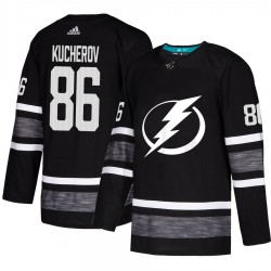 Tampa Bay Lightning Nikita Kucherov 86 Black 2019 All-Star Adidas NHL Jersey Authentic