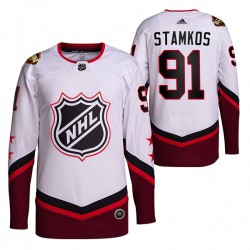 Tampa Bay Lightning Steven Stamkos 91 2022 All-Star White NHL Jersey Authentic