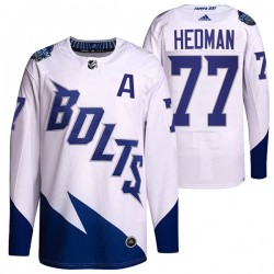 Tampa Bay Lightning Victor Hedman 77 Adidas 2022 Stadium Series NHL Jersey Authentic