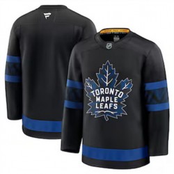 Toronto Maple Leafs Blank Fanatics 2024-2025 Third Black NHL Jersey Authentic