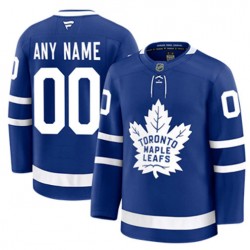 Toronto Maple Leafs Custom Fanatics 2024-2025 Home Blue NHL Jersey Authentic