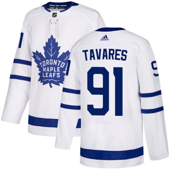 Toronto Maple Leafs John Tavares 91 White Adidas NHL Jersey